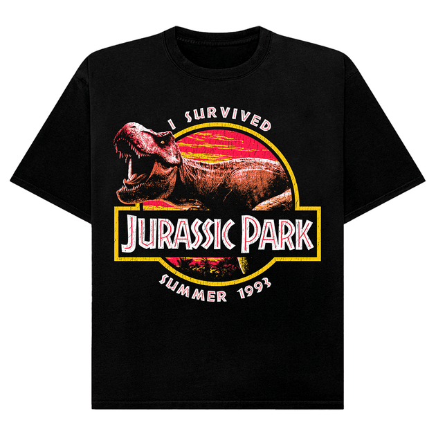 Jurassic Park: I Survived Summer 1993 T-Shirt (Comfort Colors