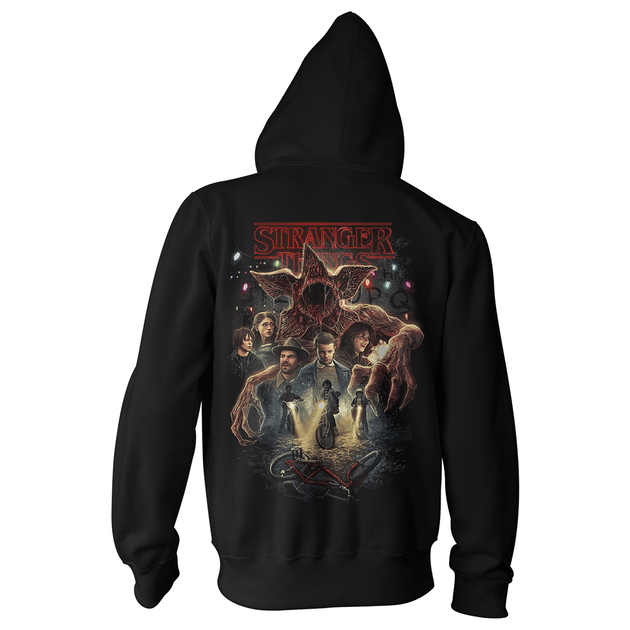 Stranger Things スウェット パーカー 3点セット L Stranger Things S1 (10th Anniversary) - Zip Hoodie – Gutter Garbs