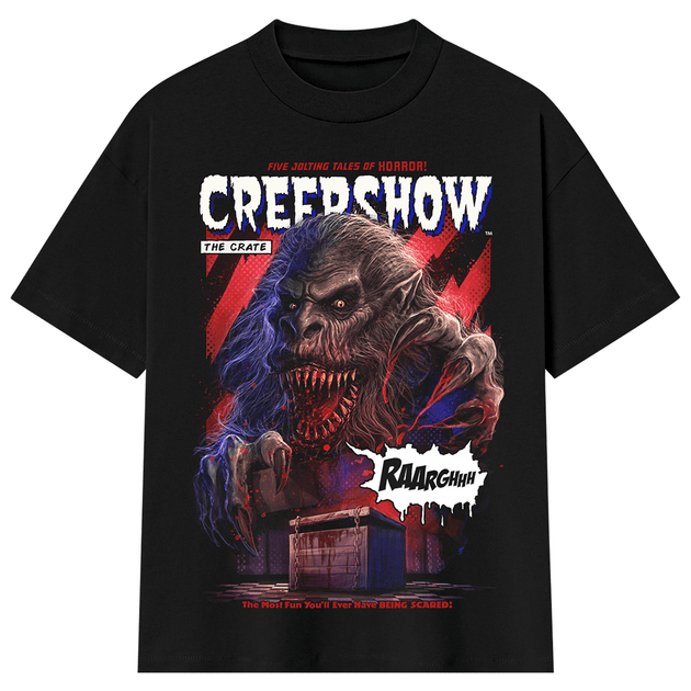 Creepshow: The Crate T-Shirt (Shaka Wear - Oversized) – Gutter Garbs