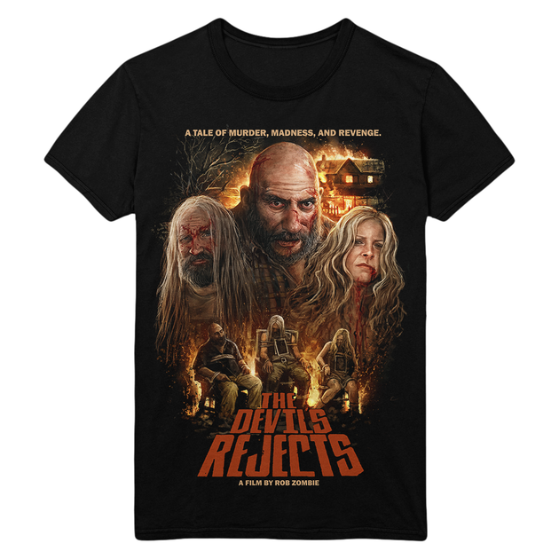 \" THE DEVIL'S REJECTS \" ホラー ムービー Tシャツ The Devil's Rejects: Classic T-Shirt (Comfort Colors