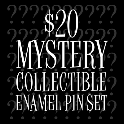 Mystery Collectible Enamel Pin Set