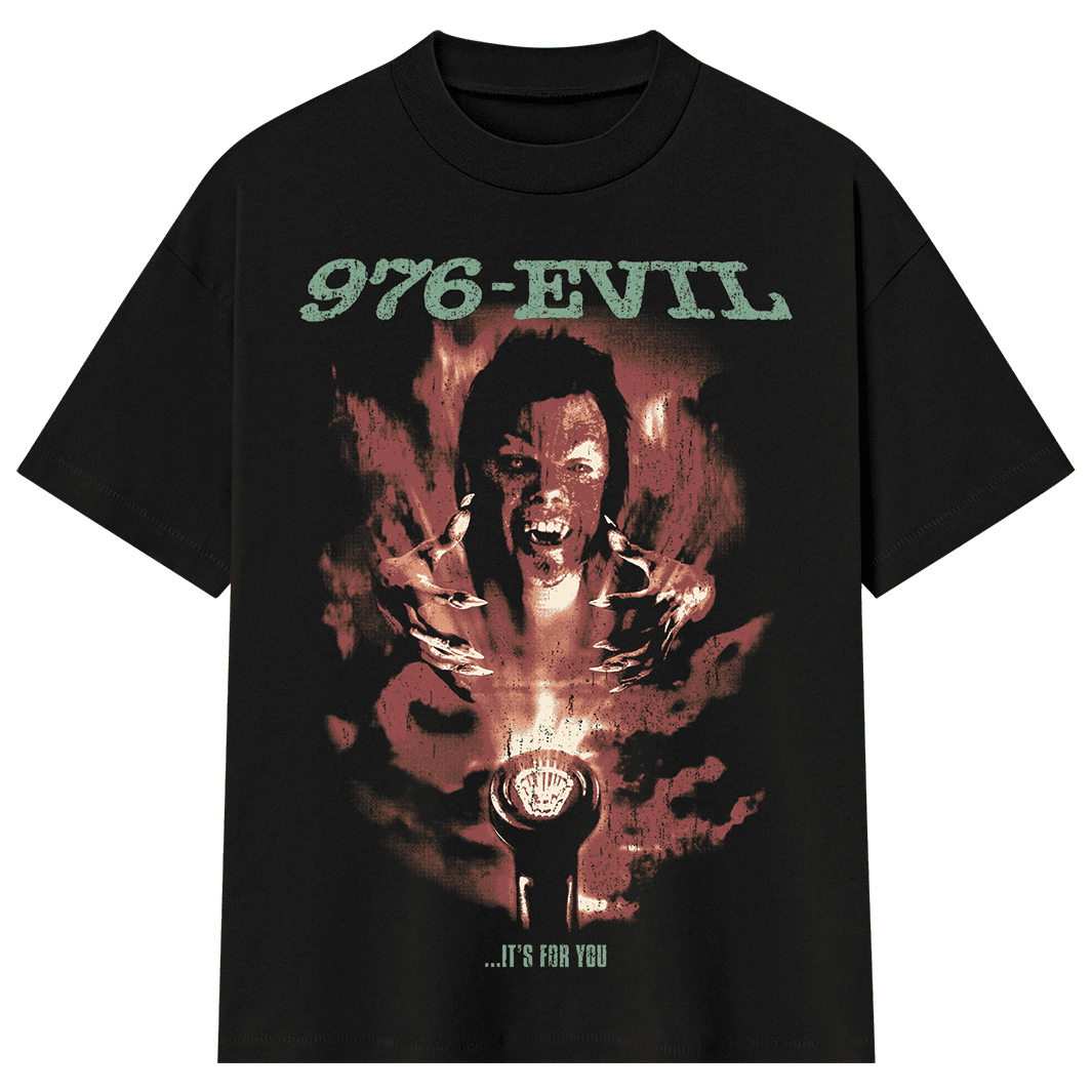 976-Evil: Classic T-Shirt (Shaka Wear - Oversized) – Gutter Garbs