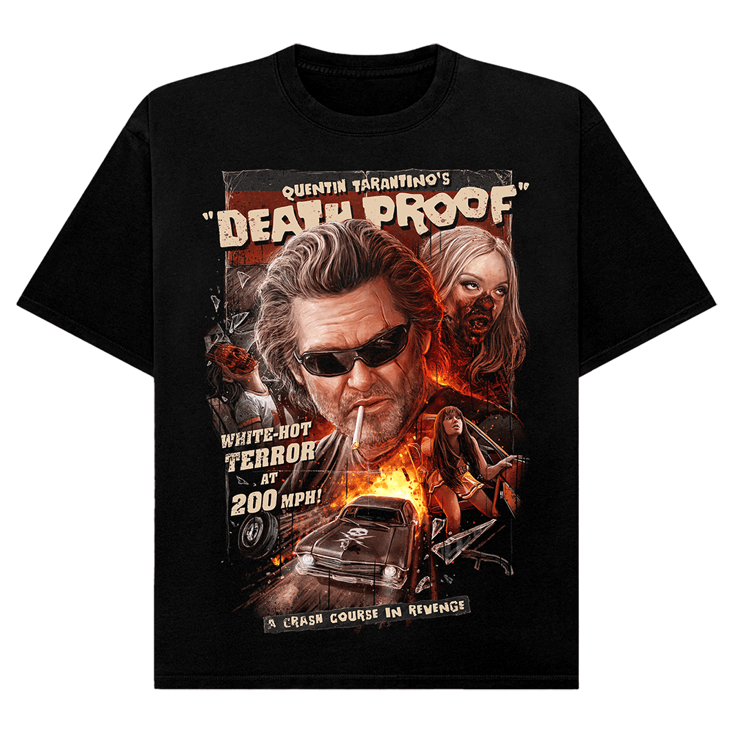 Death Proof: A Crash Course in Revenge T-Shirt (Comfort Colors