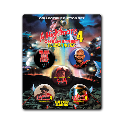 A Nighmare on Elm Street 4: The Dream Master Button Set
