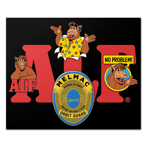 Alf Collectible Enamel Pin Set