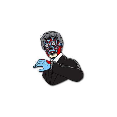 They Live Enamel Pin