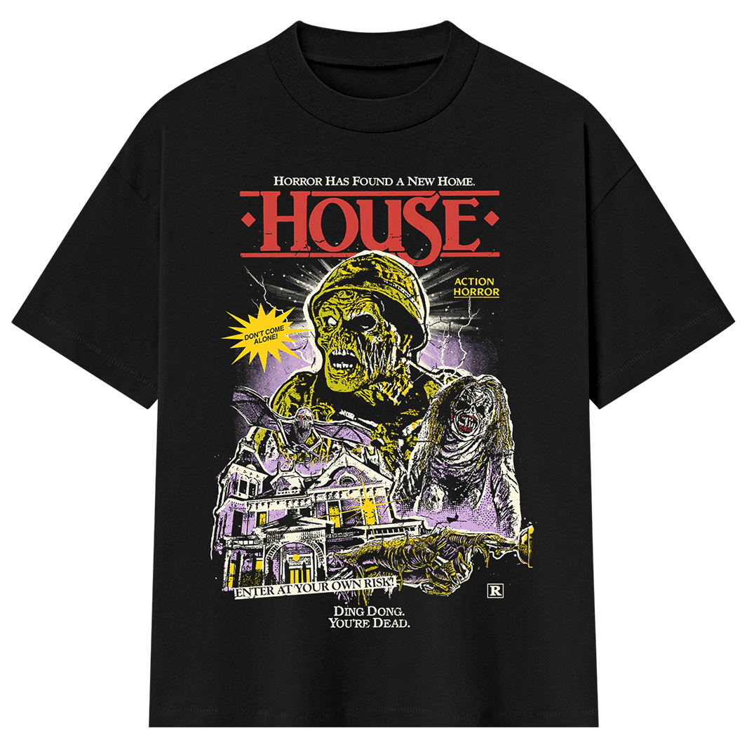 House: At Your Own Risk T-Shirt (Shaka Wear - Oversized) – Gutter