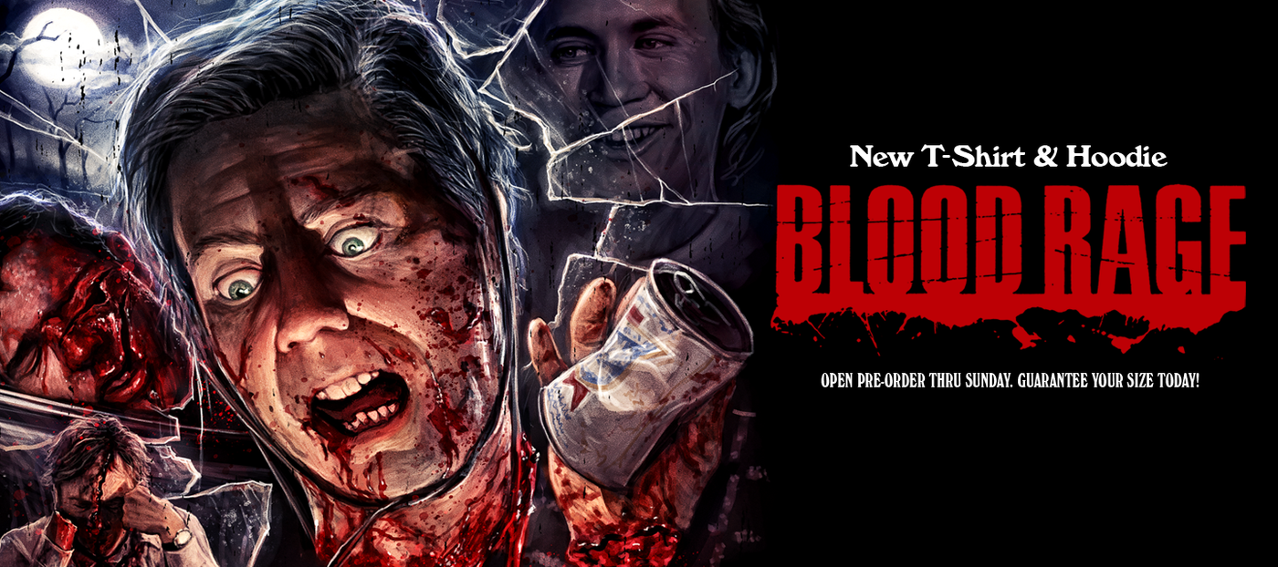 Blood Rage Thanksgiving Slasher Horror Movie