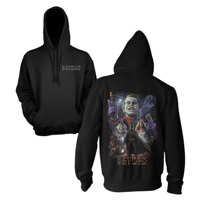 Batman 1989 Movie Pull-over Hoodie Sweatshirt