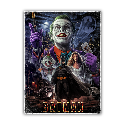 Batman 1989 Movie Poster