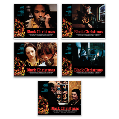 Black Christmas Lobby Card Set