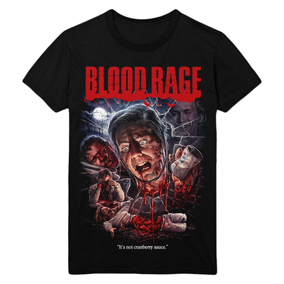 Blood Rage Thanksgiving Horror Movie T-Shirt