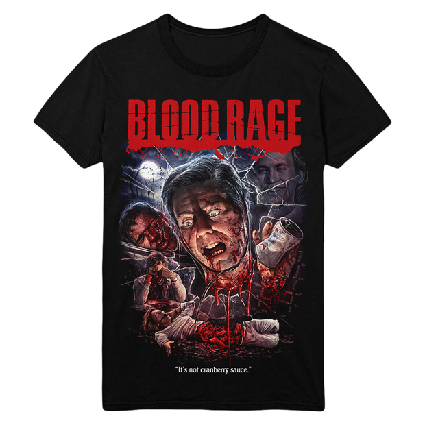 Blood Rage Thanksgiving Horror Movie T-Shirt