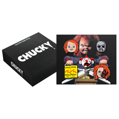 Chucky Collectible Enamel Pin Set