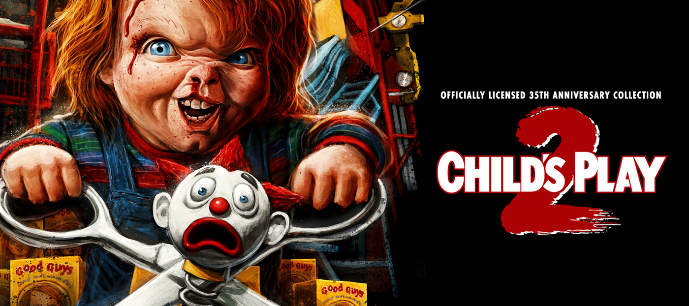Child's Play 2 Horror Movie T-Shirt Collection