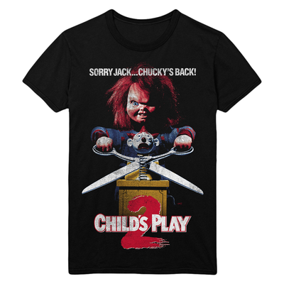 Gutter Garbs Child's Play 2 Chucky Horror Movie T-Shirt