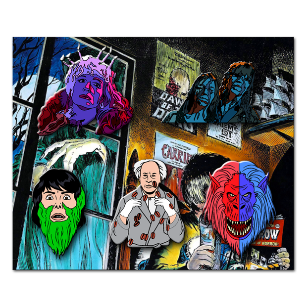 Creepshow Collectible Enamel Pin Set