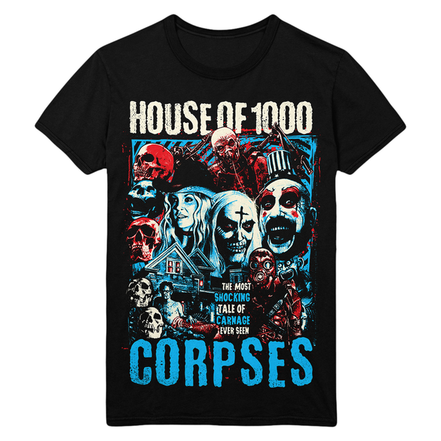 House of a thousand corpses t shirt deals