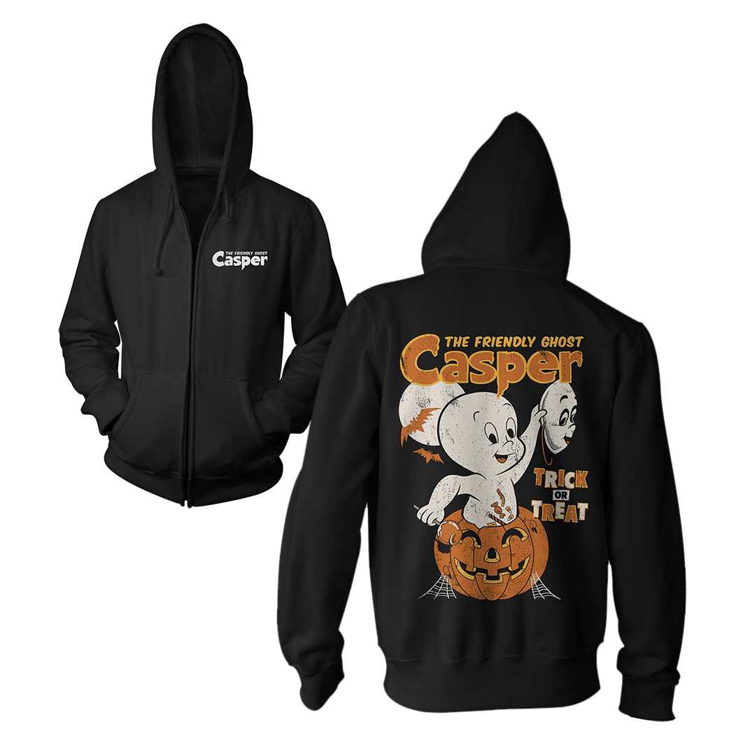 Casper the Friendly Ghost: Trick or Treat - Zip Hoodie – Gutter Garbs