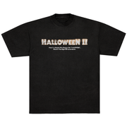 Black t-shirt with 'Halloween II' text