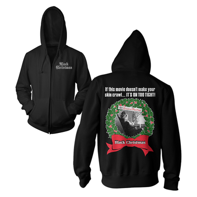 Black Christmas 1974 Horror Movie Zip Hoodie Sweatshirt