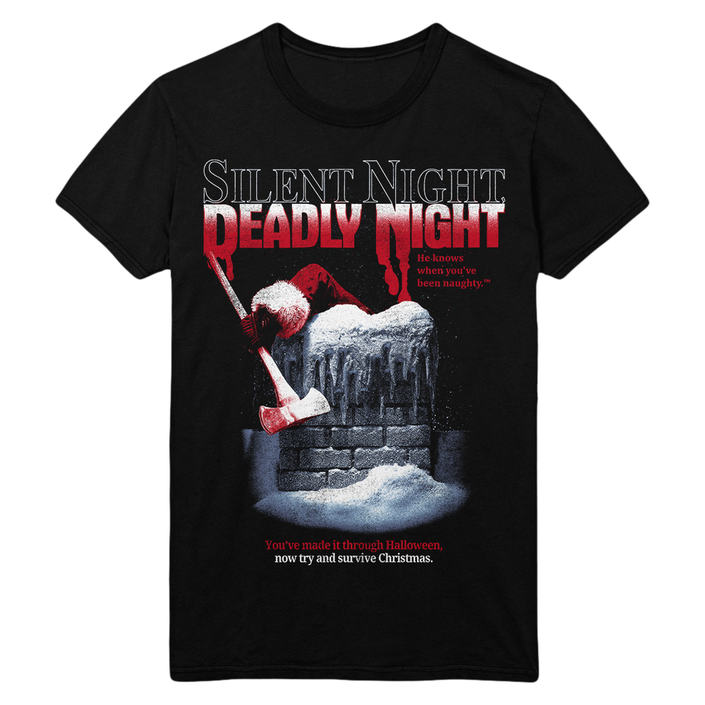 Silent Night, Deadly Night: Classic (V3) T-Shirt – Gutter Garbs Silent Night, Deadly Night: Classic (V3) T-Shirt – Gutter Garbs