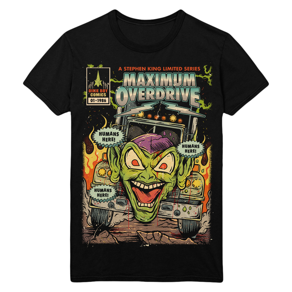 Maximum Overdrive: Comic T-Shirt – Gutter Garbs