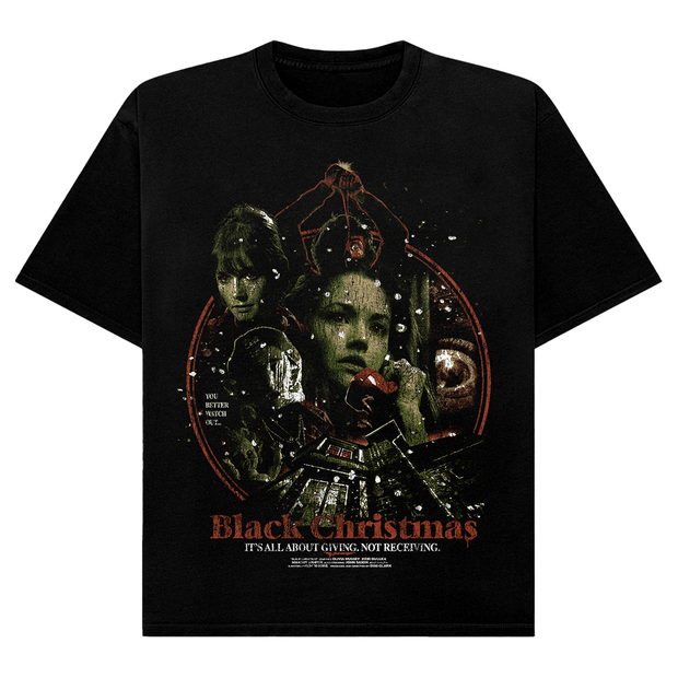 Black Christmas: Crisp Winter Nights T-Shirt (Comfort Colors)