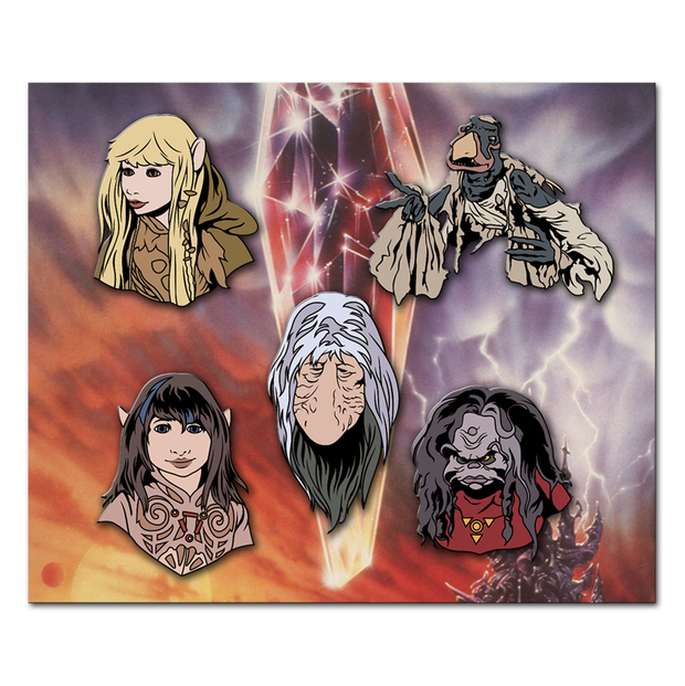 The Dark Crystal Collectible Enamel Pin Set