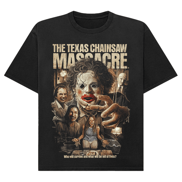 The Texas Chainsaw Massacre: Deranged Dinner T-Shirt (Comfort