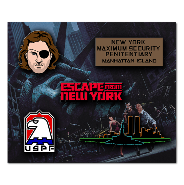 Escape from New York Collectible Enamel Pin Set