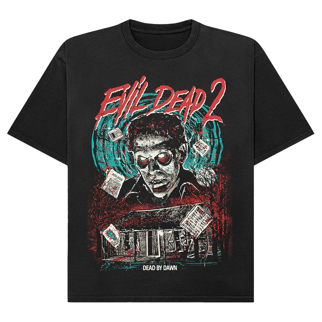 Evil Dead 2: 2 Terrifying T-Shirt (Comfort Colors) – Gutter Garbs