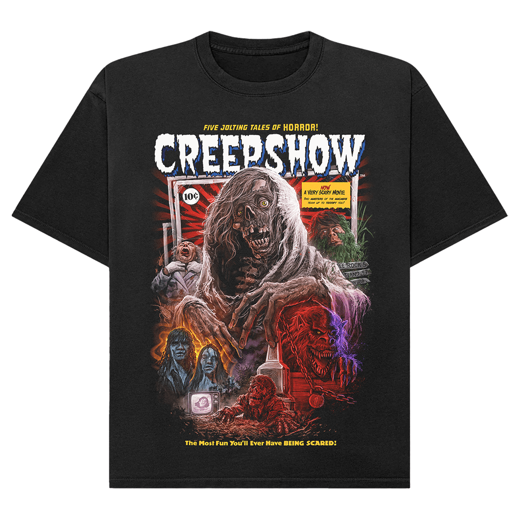 Creepshow: Five Jolting Tales of Horror T-Shirt (Comfort Colors