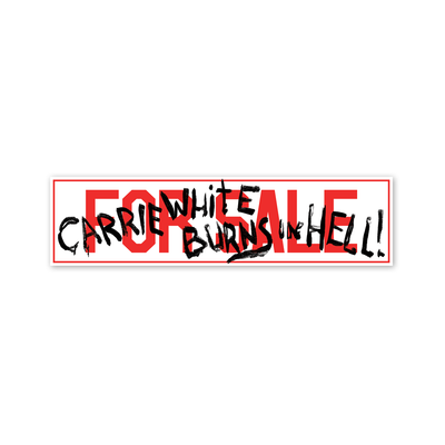 Carrie: For Sale Sign - Sticker