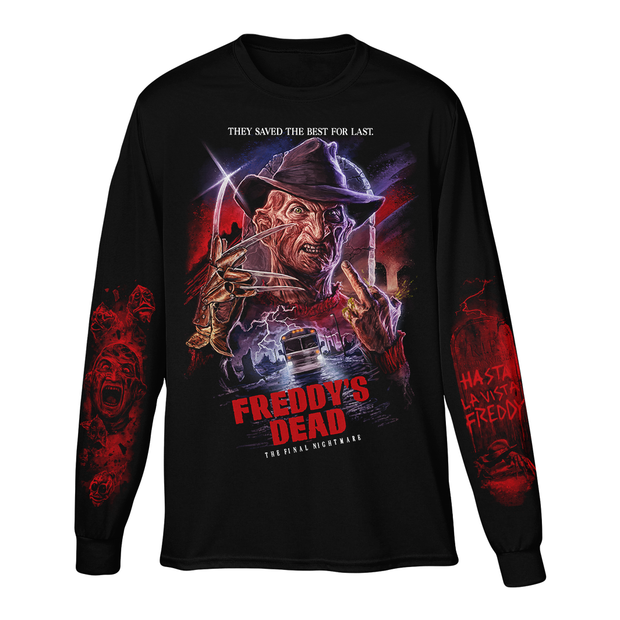 Freddy Krueger Long Sleeve T-Shirt