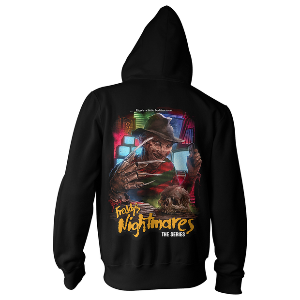 Freddy's Nightmares A Nightmare on Elms Street The Series Freddy Krueger TV Show Zip Hoodie Sweatshirt