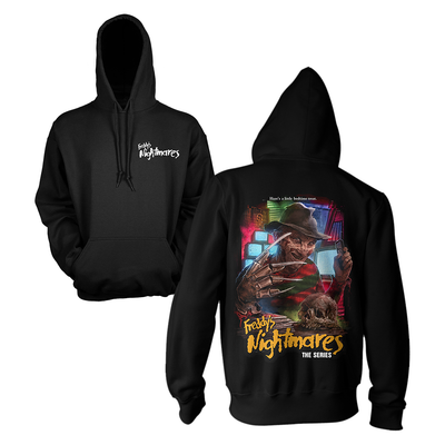 Freddy's Nightmares A Nightmare on Elms Street The Series Freddy Krueger TV Show Pull-over Hoodie Sweatshirt