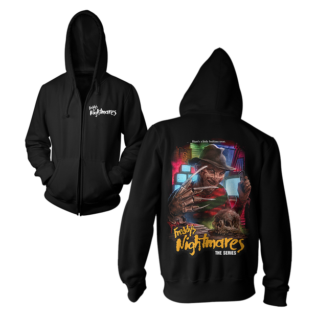 Freddy's Nightmares A Nightmare on Elms Street The Series Freddy Krueger TV Show Zip Hoodie Sweatshirt