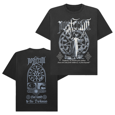 Black t-shirt with Nosferatu
