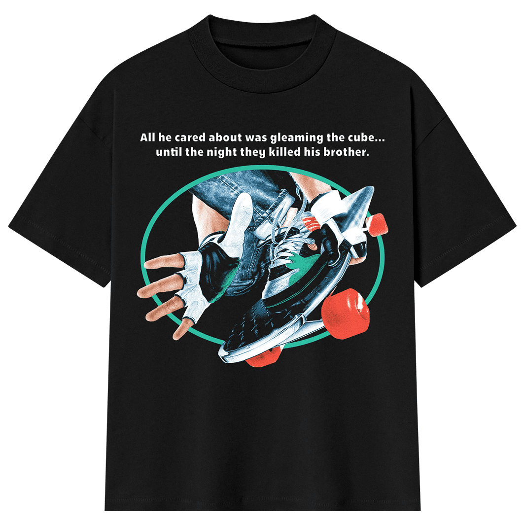 Gleaming the Cube: Classic T-Shirt (Shaka Wear - Oversized