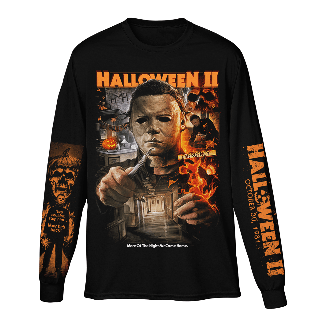 Halloween II: 45th Anniversary - Long Sleeve T-Shirt – Gutter Garbs