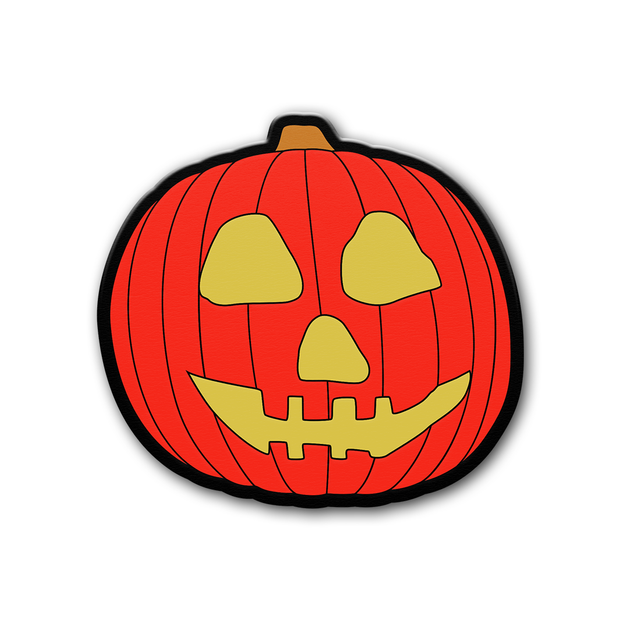 Halloween II Jack-o-lantern PVC Rubber Fridge Magnet