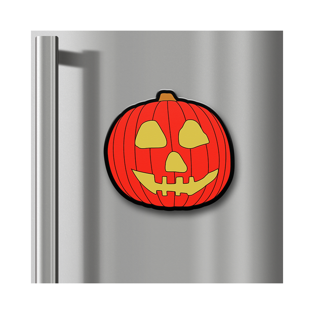 Halloween II Jack-o-lantern PVC Rubber Fridge Magnet