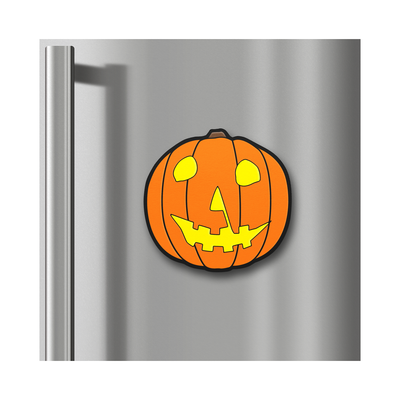 John Carpenter's Halloween Jack-o-lantern Magnet on s fridge