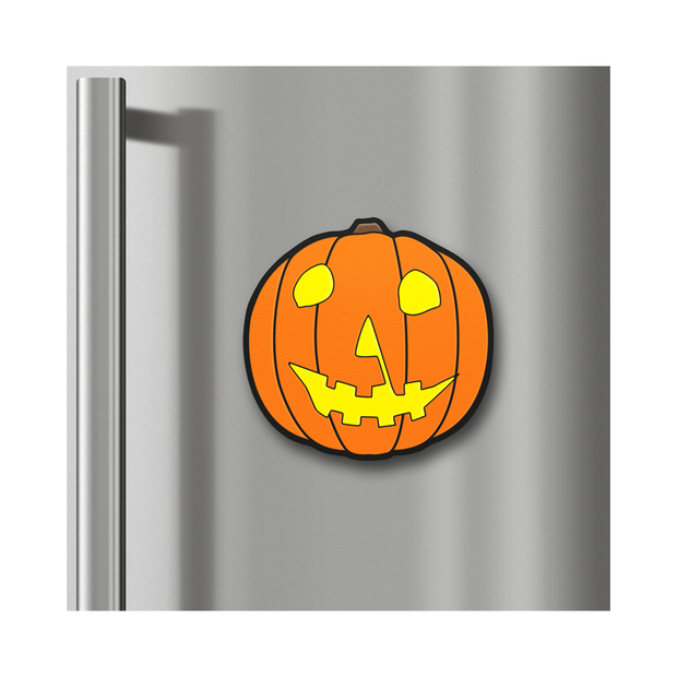 John Carpenter's Halloween Jack-o-lantern Magnet on s fridge