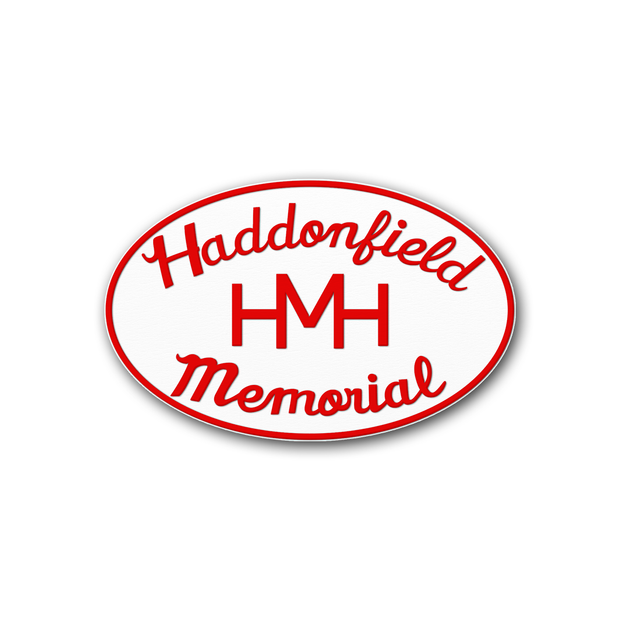 Halloween II Haddonfield Memorial Hospital Logo PVC Rubber Fridge Magnet