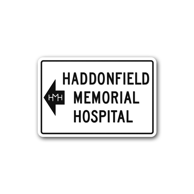 Halloween II Haddonfield Memorial Hospital PVC Rubber Fridge Magnet