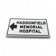 Halloween II: HMH Sign - PVC Fridge Magnet