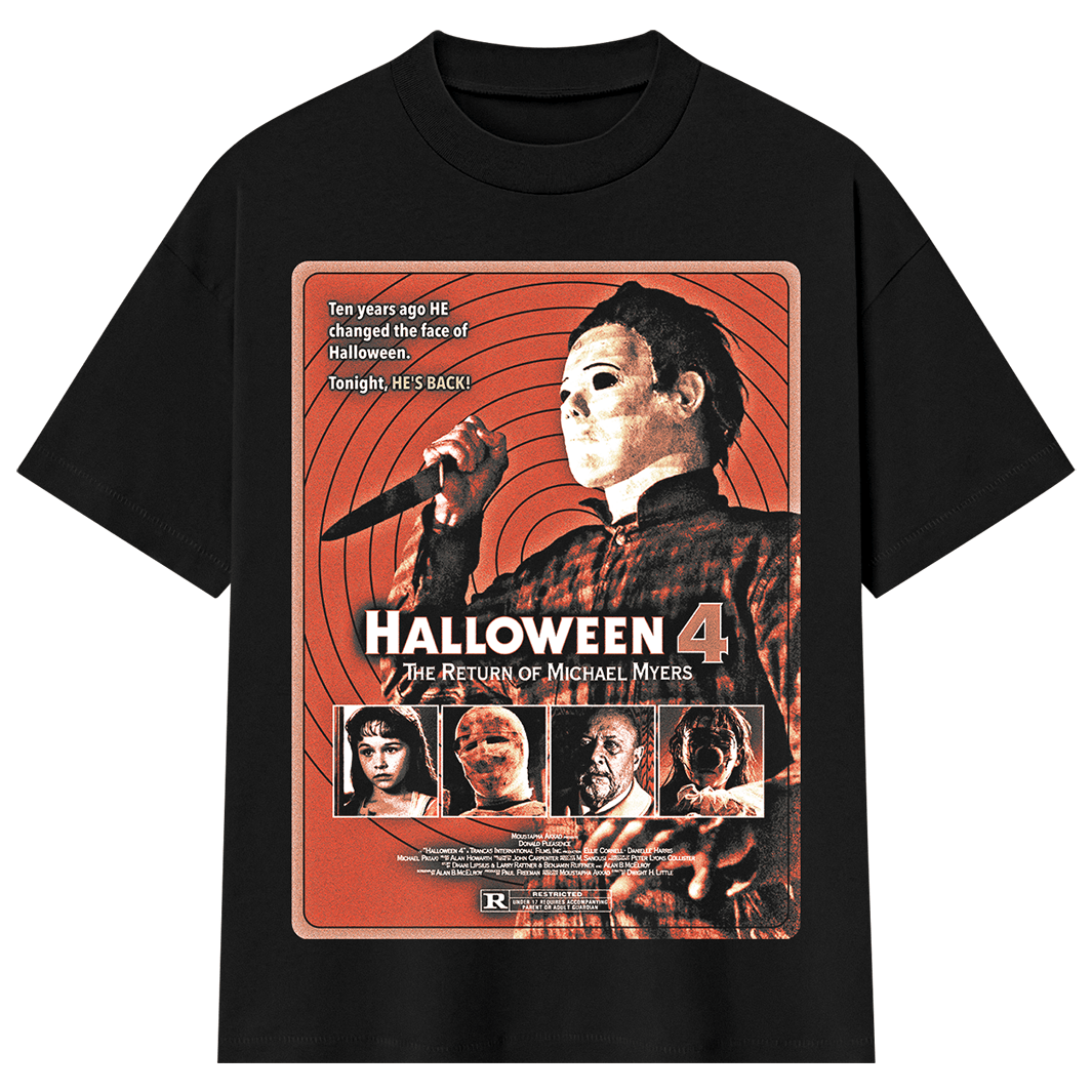 Halloween 4: Still He Kills T-Shirt (Shaka Wear - Oversized