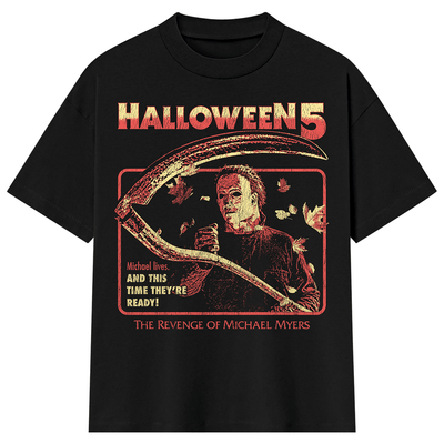 Halloween 5: Scythe T-Shirt (Shaka Wear - Oversized) – Gutter Garbs